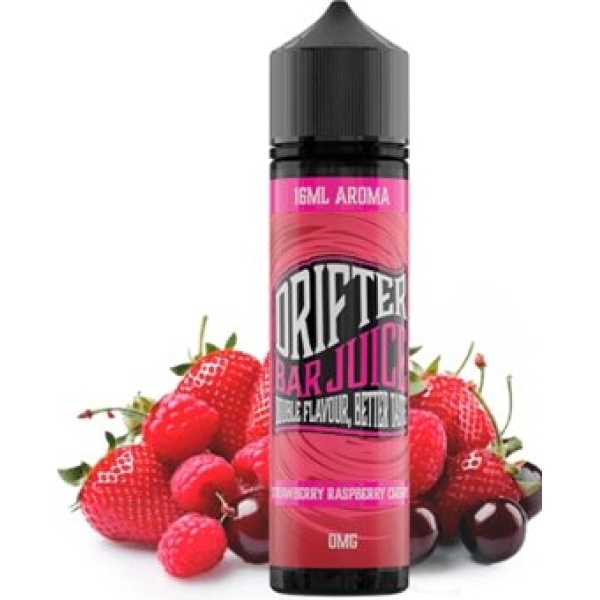 Ostatní Příchuť Drifter Bar Juice S&V 16ml Strawberry Raspberry Cherry