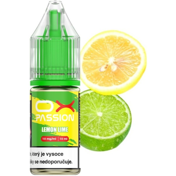 Liquid OXVA OX PASSION Salts Lemon Lime 10ml - 10mg