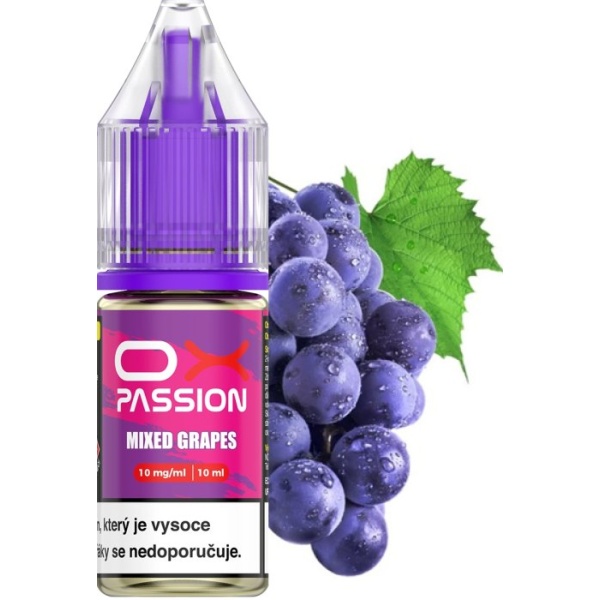 Liquid OXVA OX PASSION Salts Mixed Grapes 10ml - 20mg