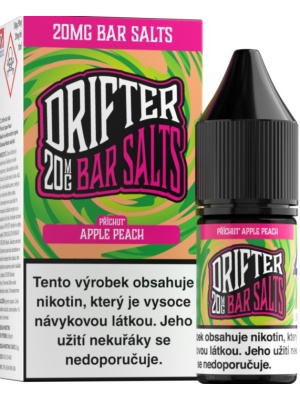 Juice Sauz Liquid Drifter Bar Salts Apple Peach 10ml - 20mg
