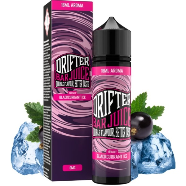 Juice Sauz Příchuť Drifter Bar Juice S&V 16ml Blackcurrant Ice