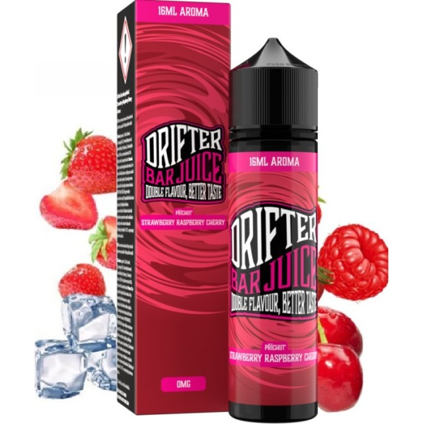 Juice Sauz Příchuť Drifter Bar Juice S&V 16ml Strawberry Raspberry Cherry