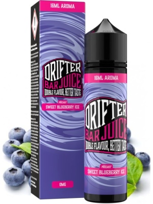 Juice Sauz Příchuť Drifter Bar Juice S&V 16ml Sweet Blueberry Ice