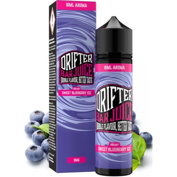 Juice Sauz Příchuť Drifter Bar Juice S&V 16ml Sweet Blueberry Ice
