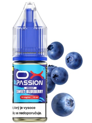 Liquid OXVA OX PASSION Salts Sweet Blueberry 10ml - 20mg