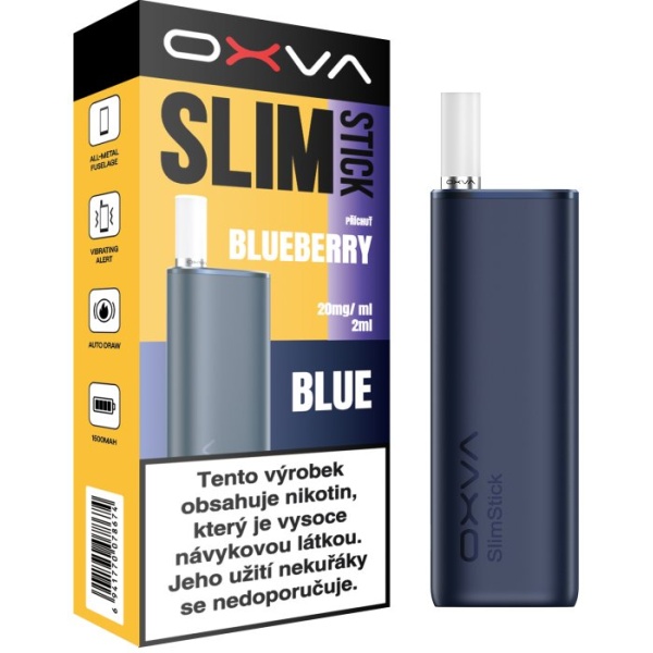 OXVA SLIMSTICK vapo 1500mAh Blueberry 20mg Blue color