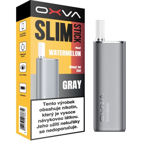 OXVA SLIMSTICK vapo 1500mAh Watermelon 20mg Grey color