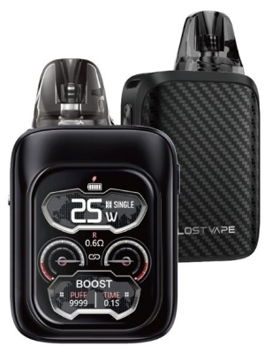 LostVape Lost Vape URSA Baby 3 Pro Pod vapo 1300mAh Black Carbon