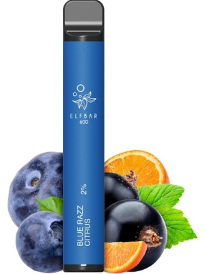 Elf Bar 600 vapo 20mg Blue Razz Lemonade