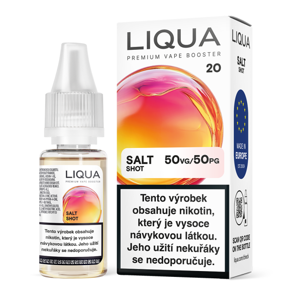 Liqua 10ml Salt Shot 20mg 50VG/50PG