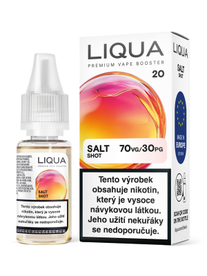 Liqua 10ml Salt Shot 20mg 70VG/30PG