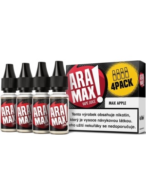 Liquid ARAMAX 4Pack Max Apple 4x10ml-12mg
