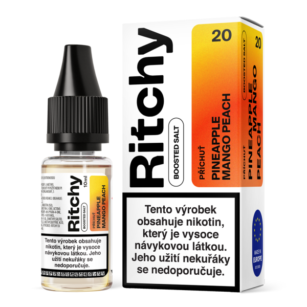 Liquid Ritchy Nic Salt - Pineapple Mango Peach 10ml